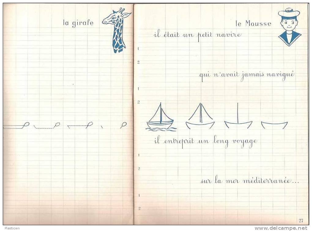 NOS PREMIERS EXERCICES D'ECRITURE (cours Préparatoire Et élémentaire) Les Minuscules CAHIER 1 - 6-12 Ans