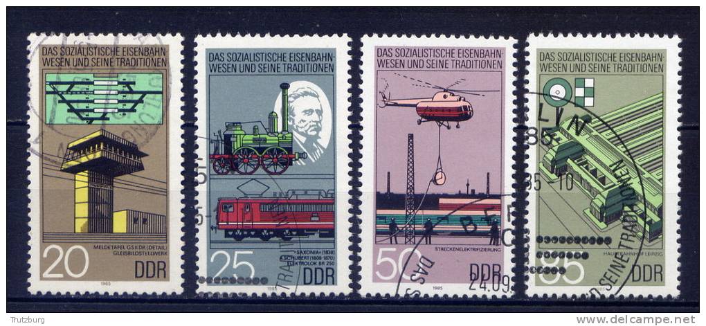 DDR Nr.2968/71   O Used   (12588)  (Jahr:1985) - Used Stamps