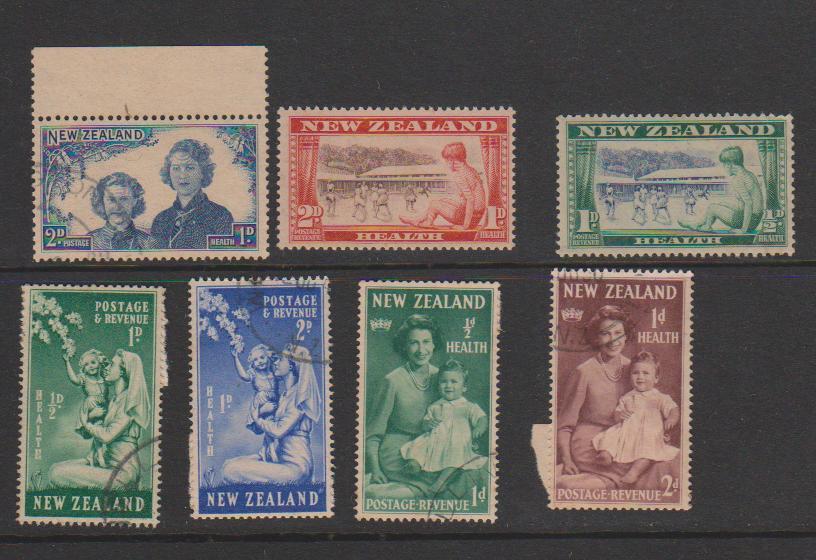 New Zealand,  Health, MNH & Used,  As Scan - Ongebruikt