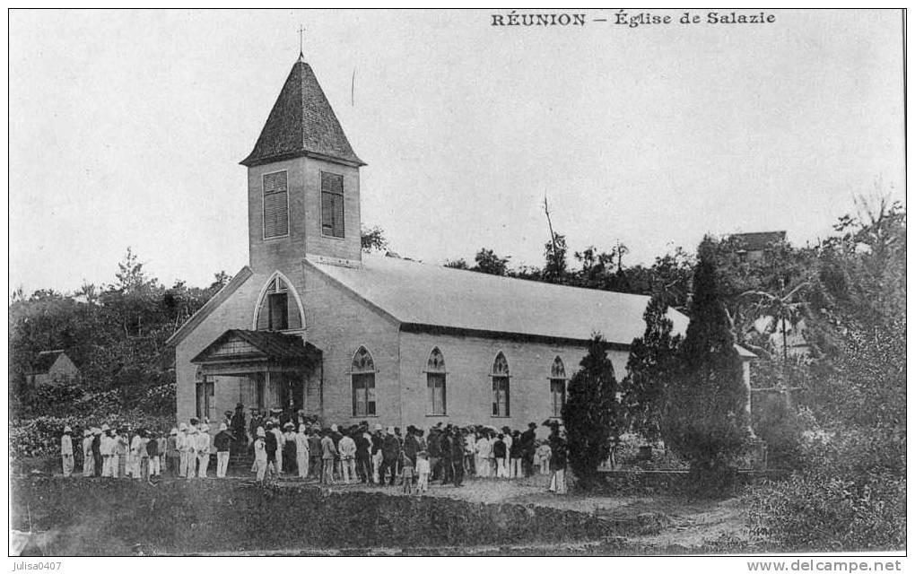 SALAZIE (Réunion) église Belle Animation - Autres & Non Classés