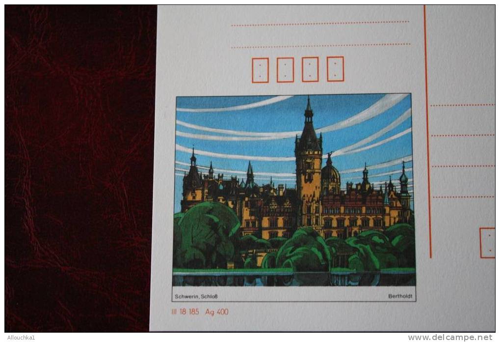 ENTIER POSTAL ENTIERS POSTAUX DDR DEUSTCHE DEMOKRATISCHE REPUBLIK ALLEMAGNE DE L´ EST PSTKARTE - Postcards - Mint