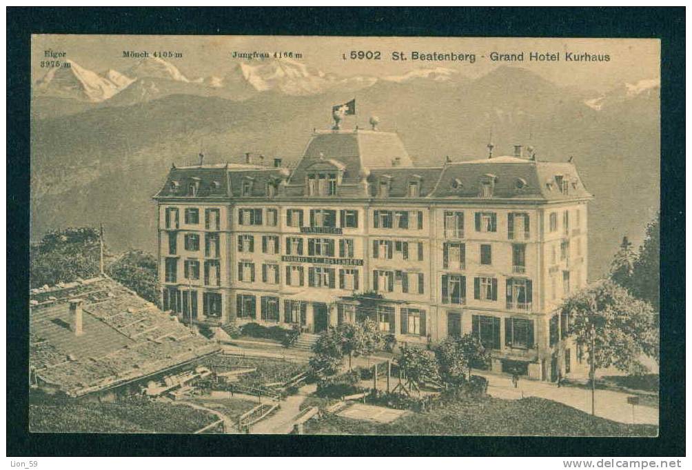 St. BEATENBERG - GRAND HOTEL KURHAUS - Suisse Switzerland Schweiz Svizzera Pc 52151 - Beatenberg