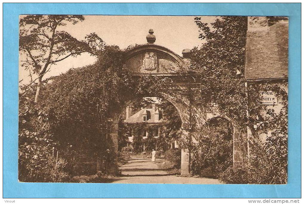 CPA - Landévennec - Abbaye De St Guénolé- Portail D'entrée De La Maison Abbatiale-29- Finistère - Landévennec