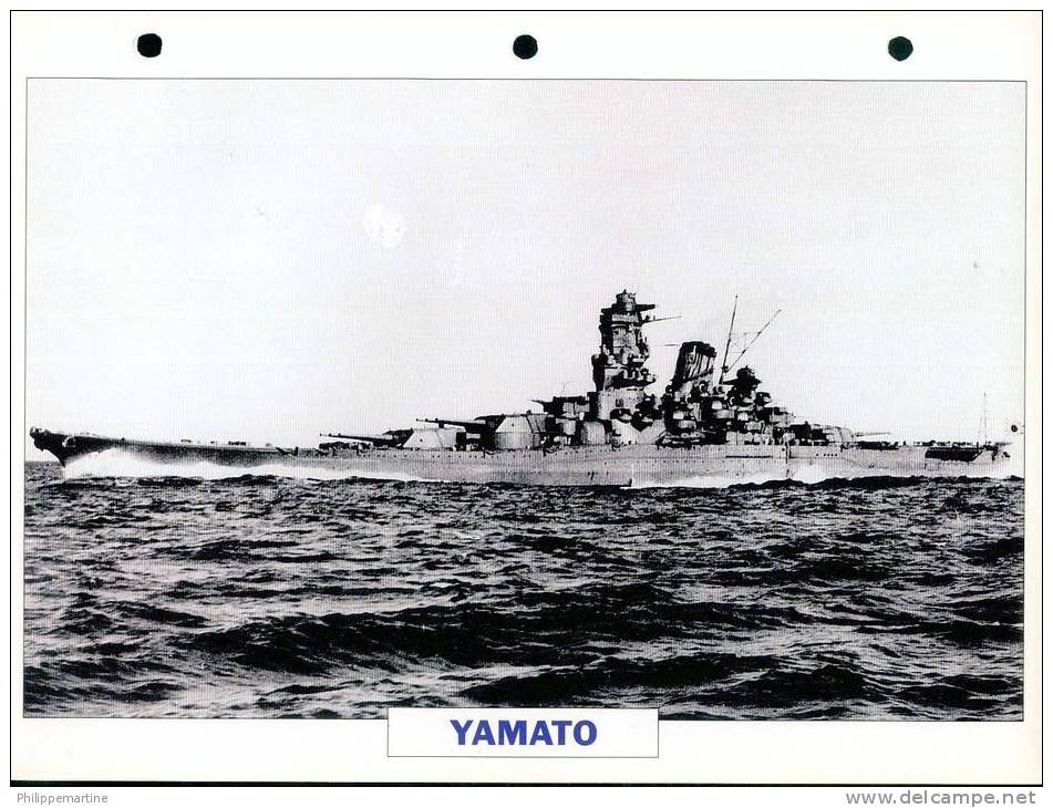 Japon 1945 : Cuirassé YAMATO - Schiffe