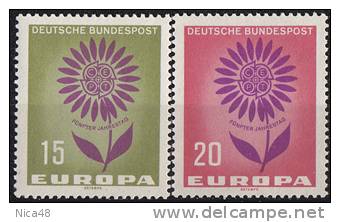 Germania 1964 Europa 2 Vl  Nuovi Serie Completa - 1964