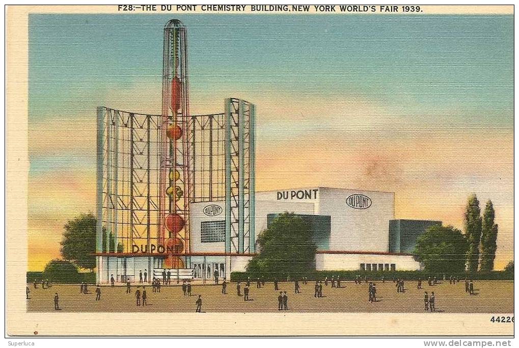 A-card Americana D'epoca Fiera New York 1939(new York World's Fair 1939) - Expositions