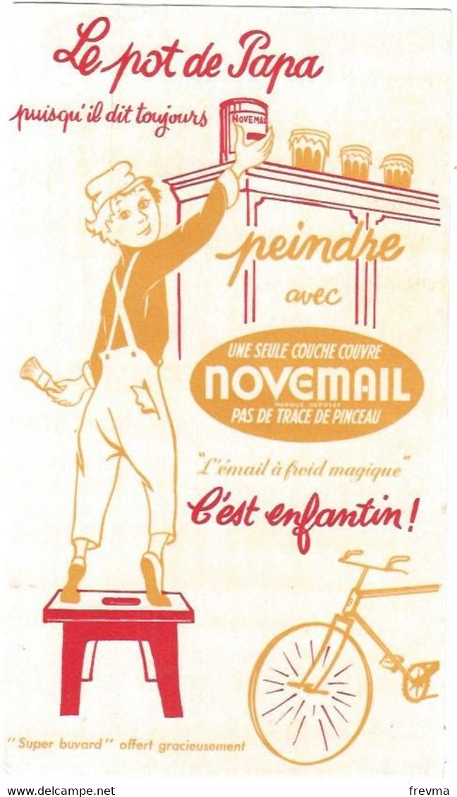 Buvard Novemail C'est Enfantin - Paints