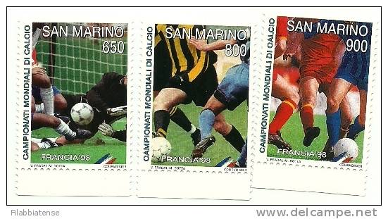 1998 - 1619/21 Mondiali Di Calcio   ++++++ - Unused Stamps