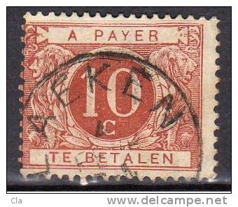 TX 4  Obl  Laeken - Stamps