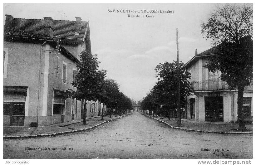 D40 - SAINT VINCENT DE TYROSSE - RUE DE LA GARE - Saint Vincent De Tyrosse