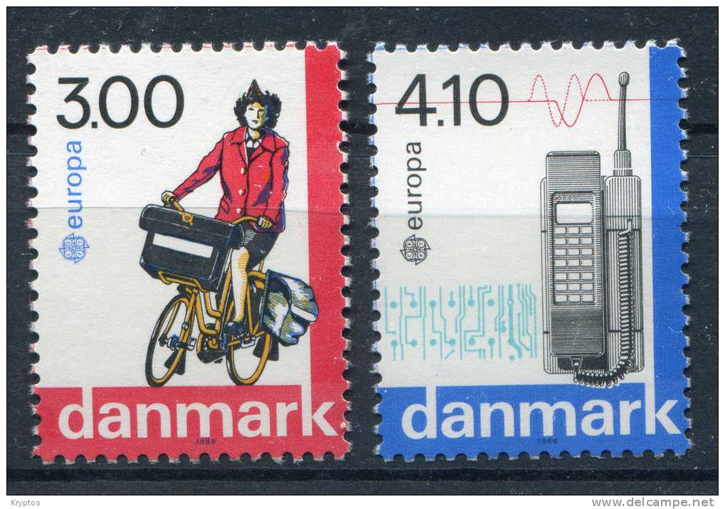 Denmark 1988 - CEPT - Transport & Communication - Unused Stamps