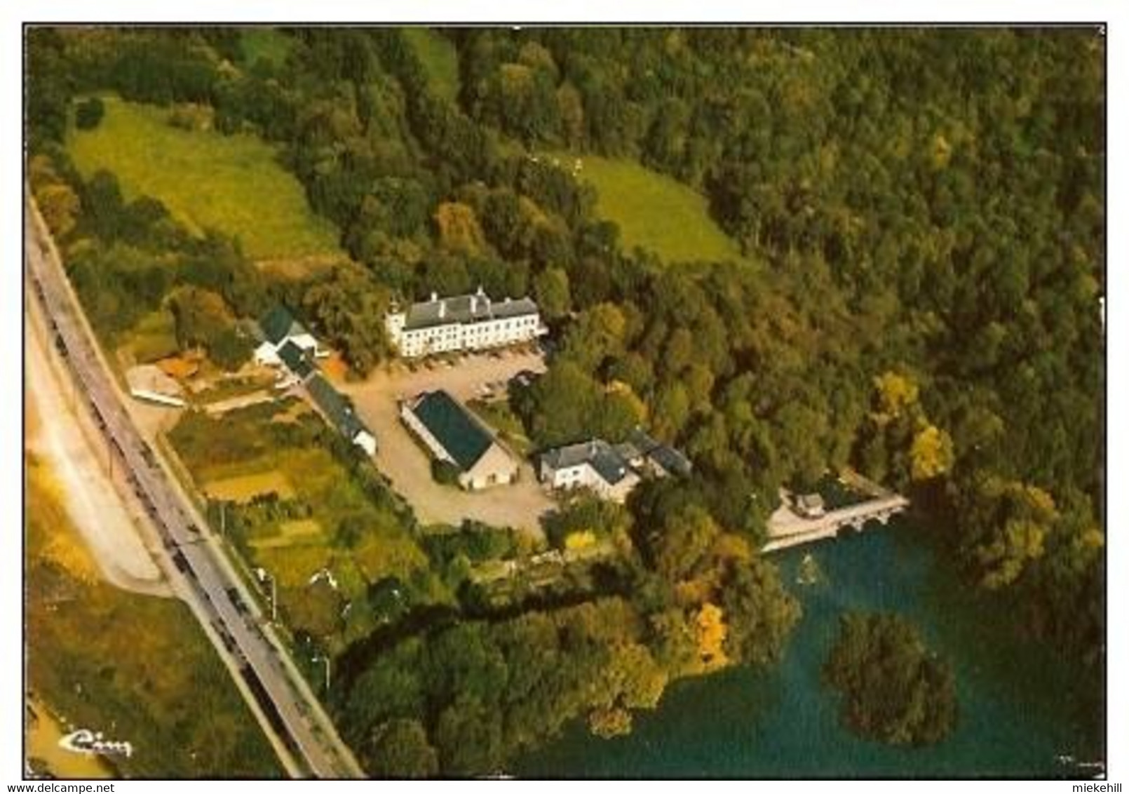 COUVIN- HOTEL-CHATEAU SAINT ROCH-VUE AERIENNE - Couvin