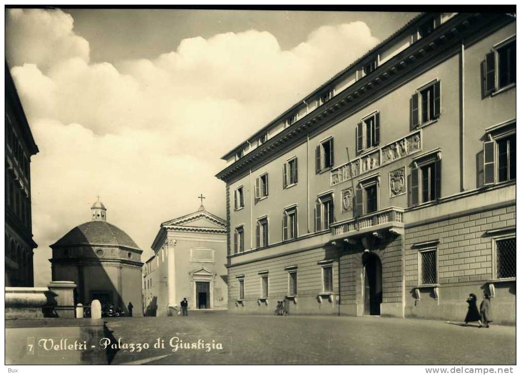 VELLETRI PALAZZO DI GIUSTIZIA    LAZIO  NON  VIAGGIATA   COME DA FOTO - Velletri