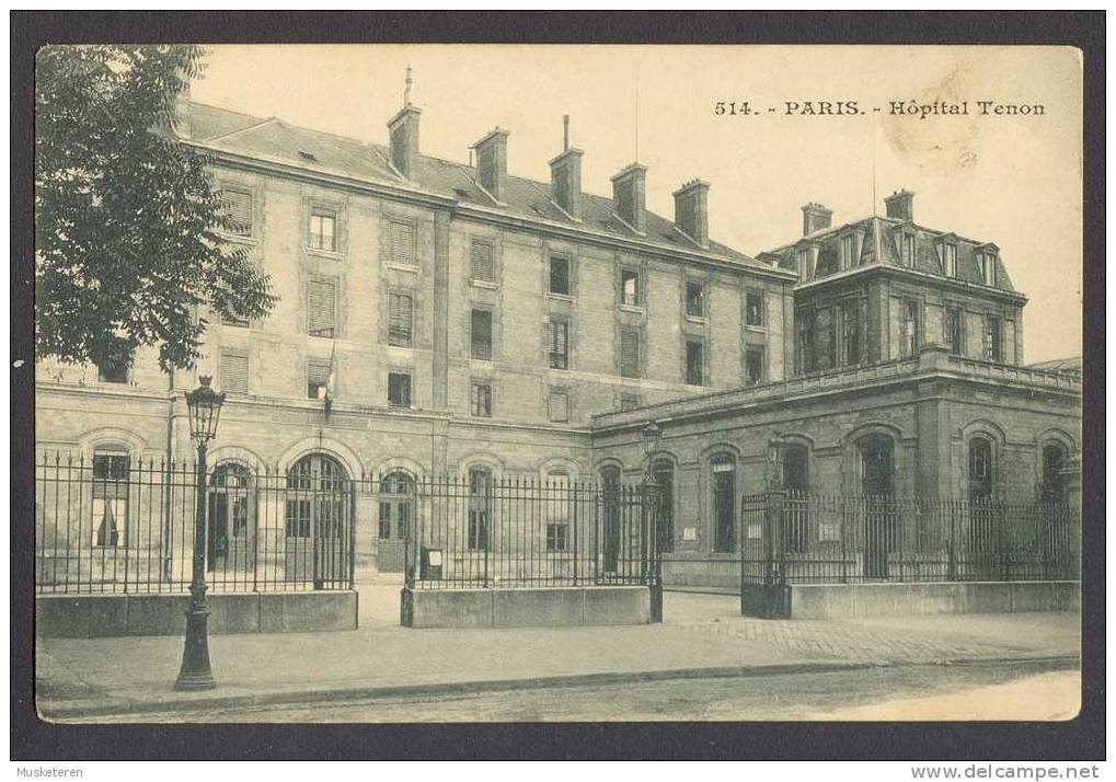 France  CPA  Paris - Hôpital Tenon Carte Postale - Santé, Hôpitaux