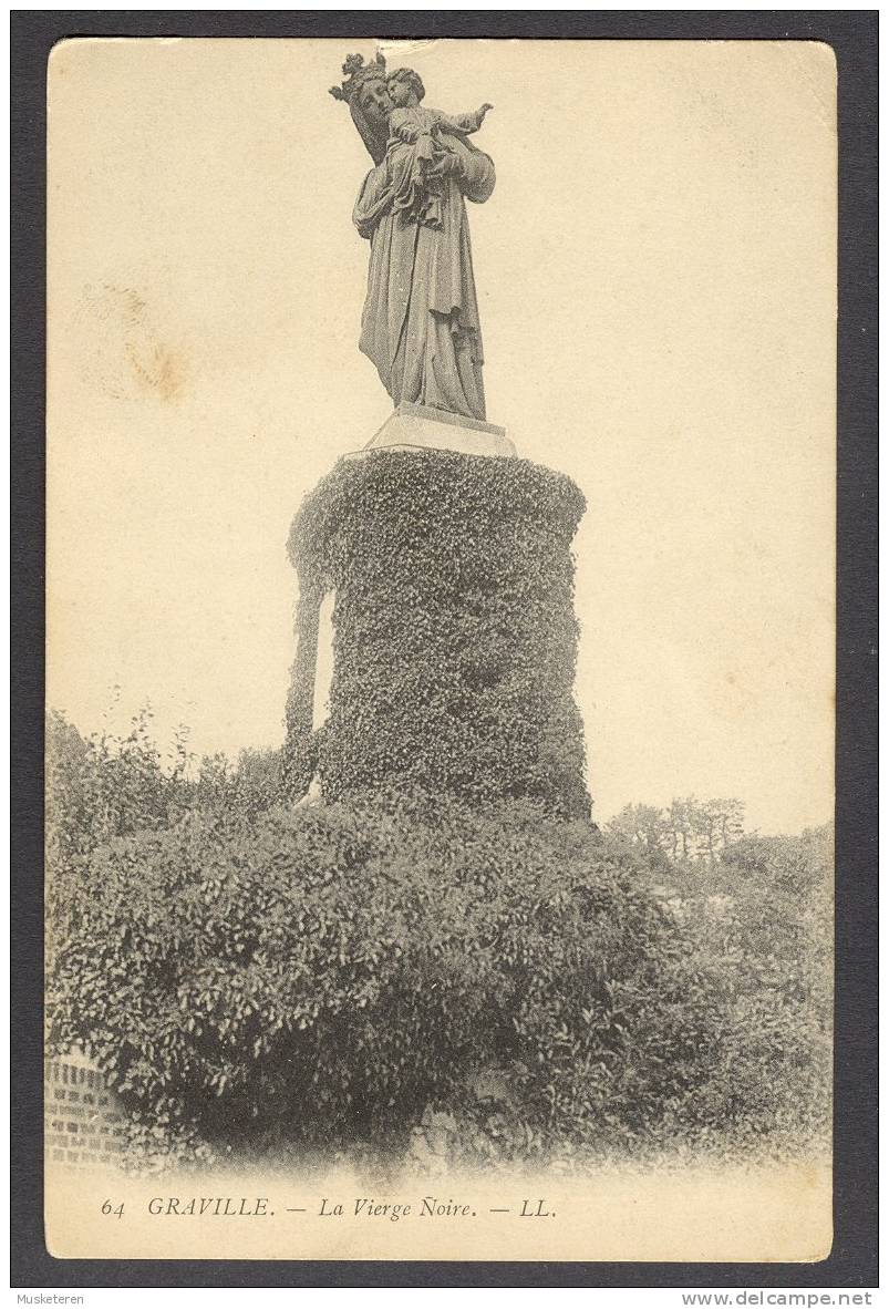 France  CPA  Le Havre Graville - La Vierge Noire LL. Carte Postale - Graville