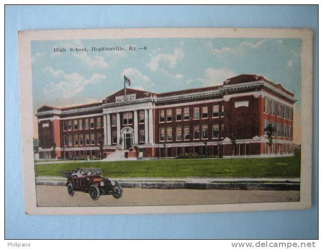 Hopkinsville KY-- High School Vintage WB - Andere & Zonder Classificatie