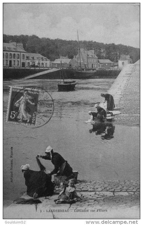 Laveuses Sur L´Elorn - Landerneau