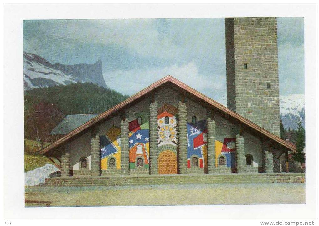 Eglise NOTRE DAME De TOUTE GRACE Plateau D´ASSY 74 Hte Savoie- PASSY - Mosaïque -F.Léger *PRIX FIXE - Passy