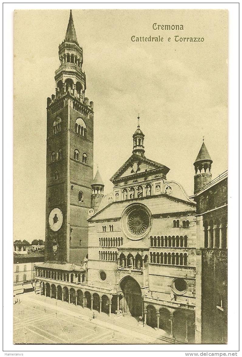 Cremona - Cattedrale E Torrazzo - HP186 - Cremona