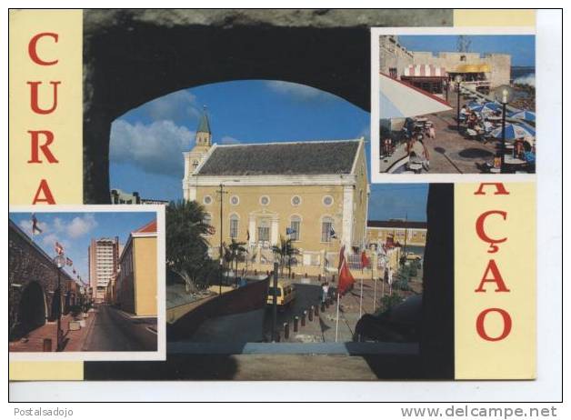 (CUR115) CURAÇAO. ANTILLES NETHERLANDS. WILLEMSTAD . AROUND HISTORIC FORT AMSTERDAM - Curaçao