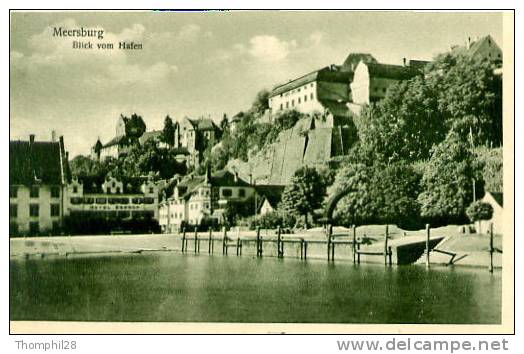 MEERSBURG  (Bodensee) - Blick Vom Hafen - BE, Carte Petit Format Neuve, 2 Scans - Meersburg