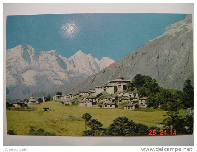 417 TIBET TENGBOCHE MONASTERY  CHINA CHINE     AÑOS / YEARS / ANNI  1970 OTHERS IN MY STORE - Tibet