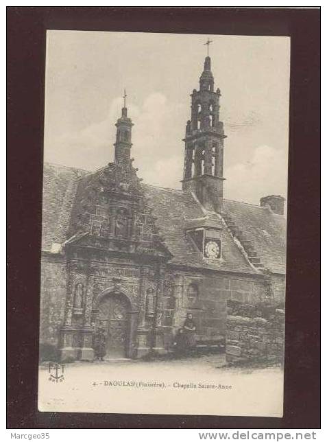 Daoulas Chapelle Sainte Anne édit.FT Ancre N° 4 - Daoulas