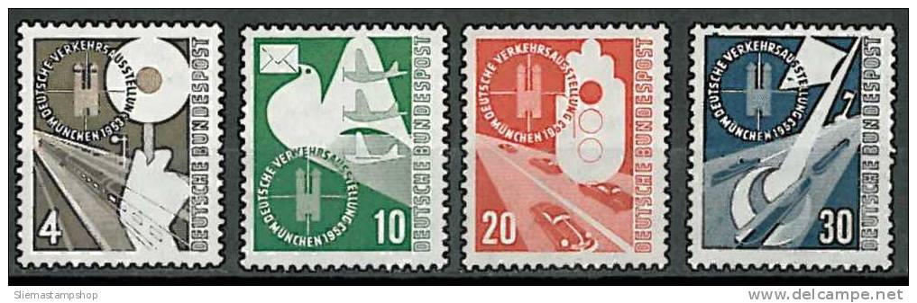 WEST GERMANY - 1953 TRANSPORT - V1802 - Otros (Tierra)