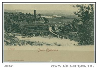 Cartolina - Cività Castellana - Civitacastellana - Viterbo - Il Castello - Panorama - Paesaggio - Viterbo