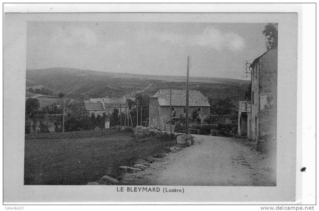 48 LE BLEYMARD  (LOZERE) - Le Bleymard