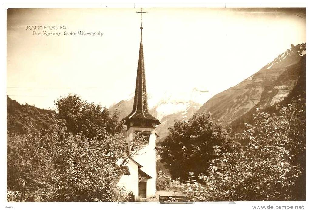 KANDERSTEG DIE KIRCHE - Kandersteg