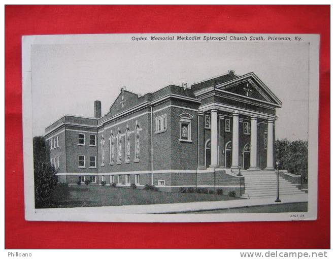 Princeton Ky    Methodist Episcopal Church    1946 Cancel - Andere & Zonder Classificatie