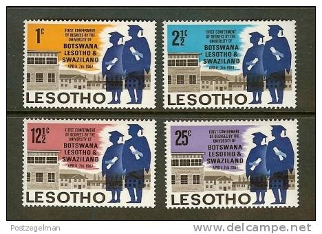 LESOTHO 1967 MH Stamps University 37-40 - Lesotho (1966-...)