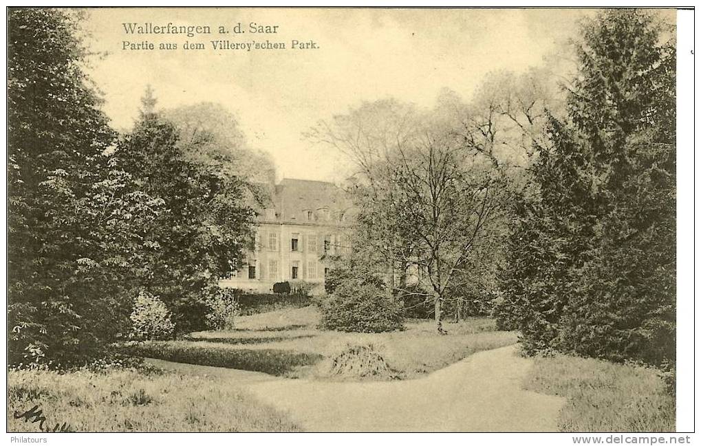 ALLEMAGNE  /  WALLERFANGEN A.D. SAAR - Partie Aus Dem VILLEROY'schen Park - Kreis Saarlouis