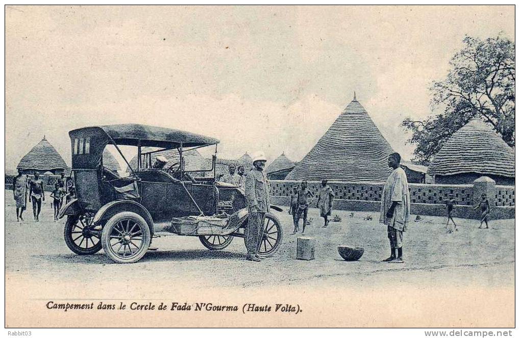 S 3   -   647   -   HAUTE - VOLTA   -   (  Burkina - Faso )  .  Campement  Dans  Le  Cercle  De  Fada  N' Gourma   . - Burkina Faso