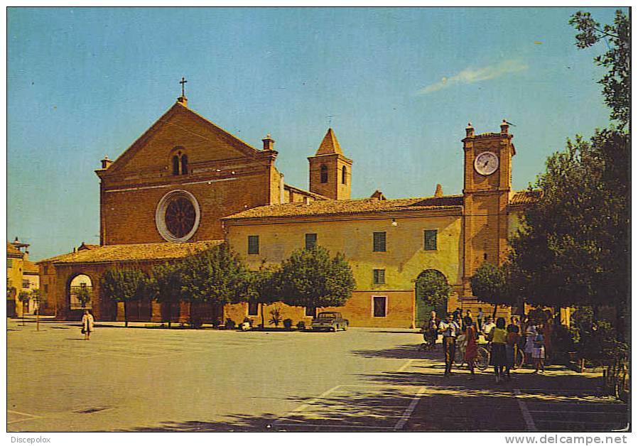 A758 Chiaravalle ( Ancona) - Abbaz. Santa Maria In Castagnola - Pz. Garibaldi / Viaggiata - Otros & Sin Clasificación