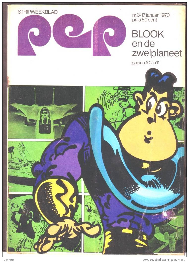 1970 - PEP - N° 3 - Weekblad - Lucky LUKE - ASTERIX - Luc ORIENT.... - Pep