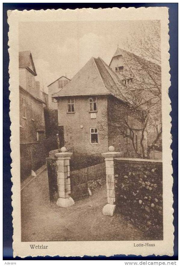WETZLAR, Lotte Haus, Nicht Gelaufen Um 1925, Sehr Guter Zustand - Wetzlar