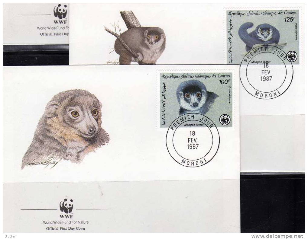 Kleintiere WWF-Set 83 Liechtenstein 967/0 4xFDC 6€ Dokumentation Naturschutz 1989 Wildlife Fauna Covers Of Fürstentum FL - Milieubescherming & Klimaat