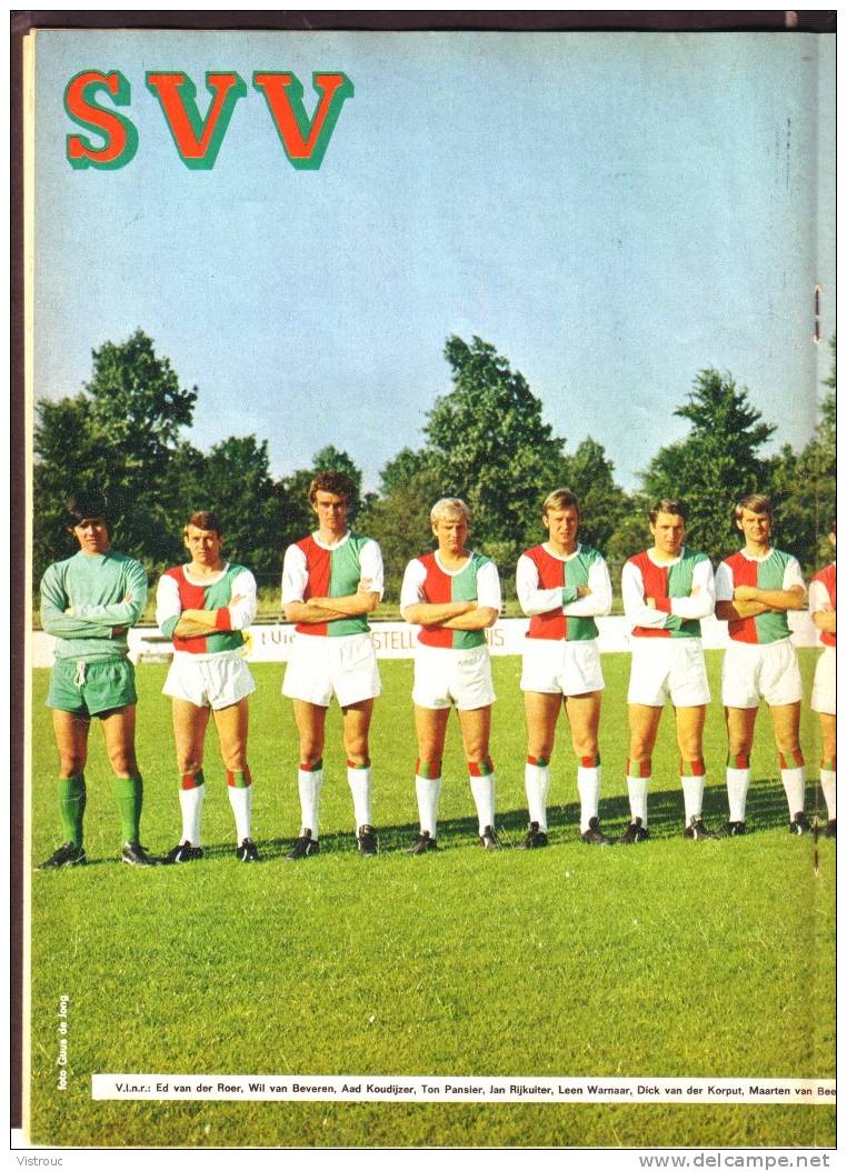 1970 - PEP - N° 12 - Weekblad  - Met  SVV Voetball Ploeg POSTER - Lucky LUKE - ASTERIX - Luc ORIENT.... - Pep