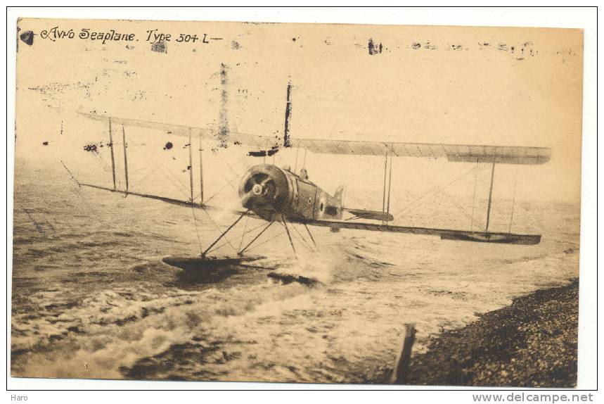 Avion - AVRO Seaplane Type 504 L (1691)mx - 1914-1918: 1st War