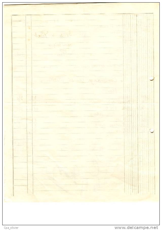 FACTURE 11 LEZIGNAN CORBIERES Transport, Calas E. Fils, Camionnages, Timbre Fiscal, 1932 - Verkehr & Transport