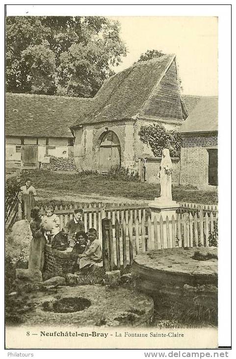 NEUFCHATEL-EN-BRAY  -  La Fontaine Sainte-Claire - Neufchâtel En Bray