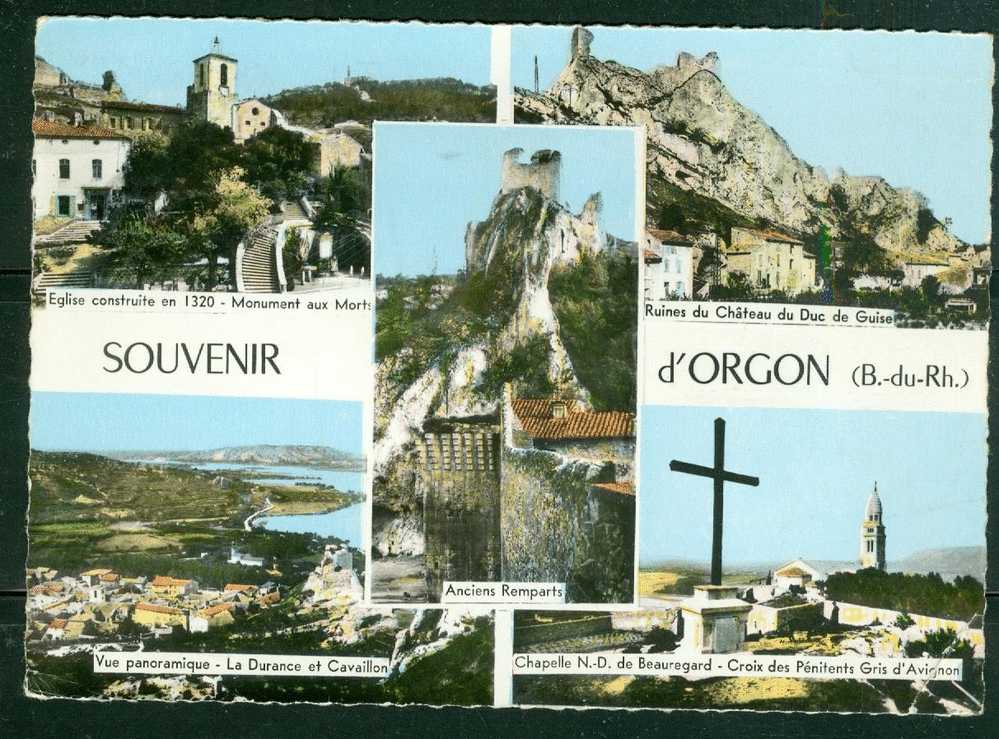 Souvenir D'Orgon , ( Bouche S Du Rhone ) Vues Principales , Multivues     - LL11088 - Other & Unclassified