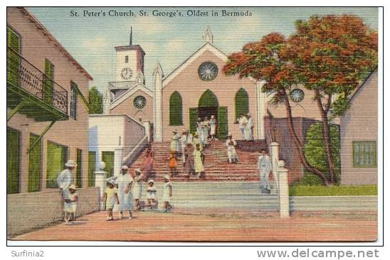 BERMUDA - ST GEORGE'S - ST PETER'S CHURCH - Sonstige & Ohne Zuordnung