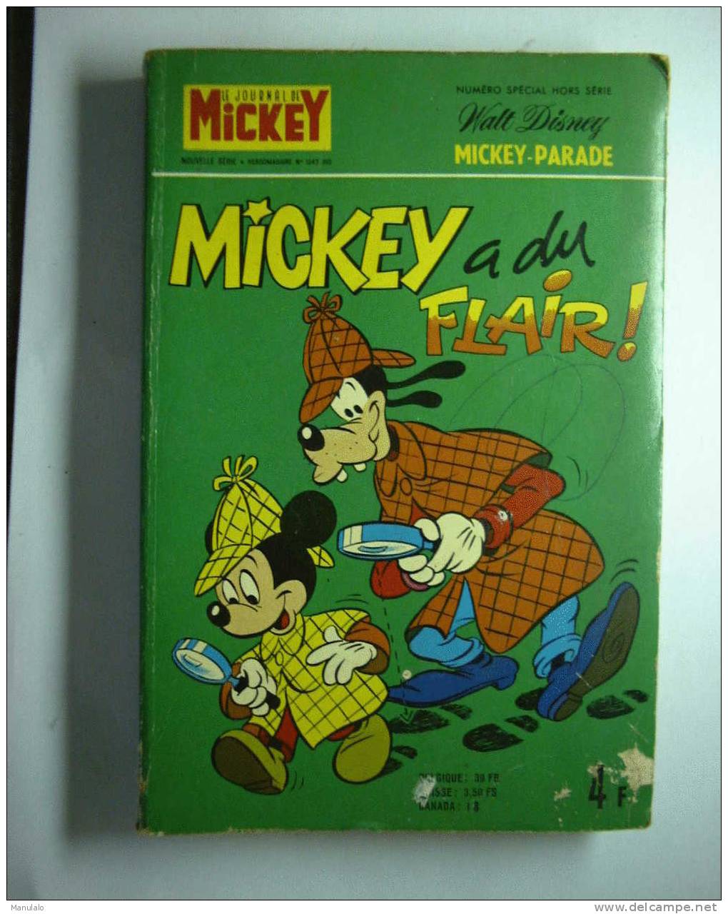 Livre - BD - Mickey Parade - Numéro Spécial Hors Série - Walt Disney - N°1243 Bis - Mickey Parade