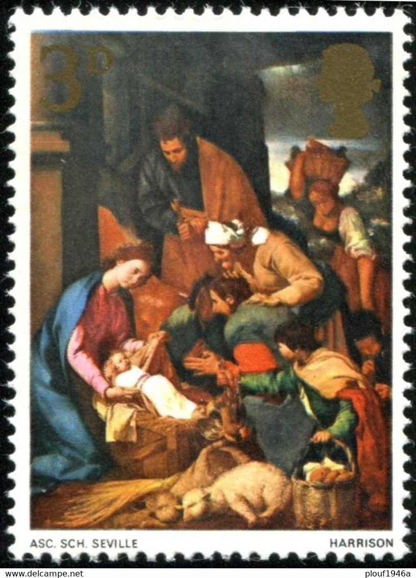 Pays : 200,6 (G-B) Yvert Et Tellier N° :   499-501 (**) NMH Filigrane O  [NOEL][CHRISTMAS] - Unused Stamps