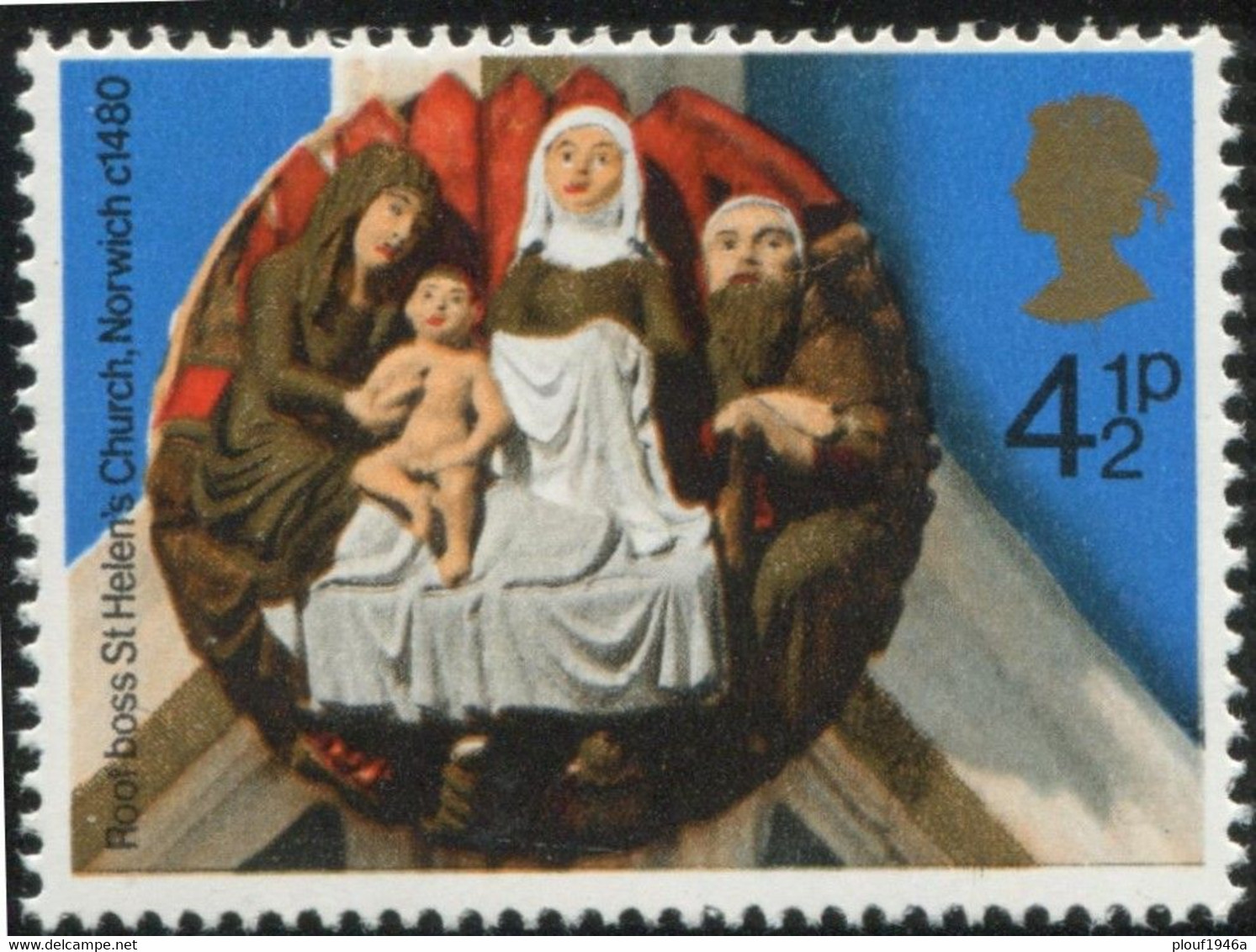 Pays : 200,6 (G-B) Yvert Et Tellier N° :   742-745 (**) NMH   [NOEL][CHRISTMAS] - Unused Stamps