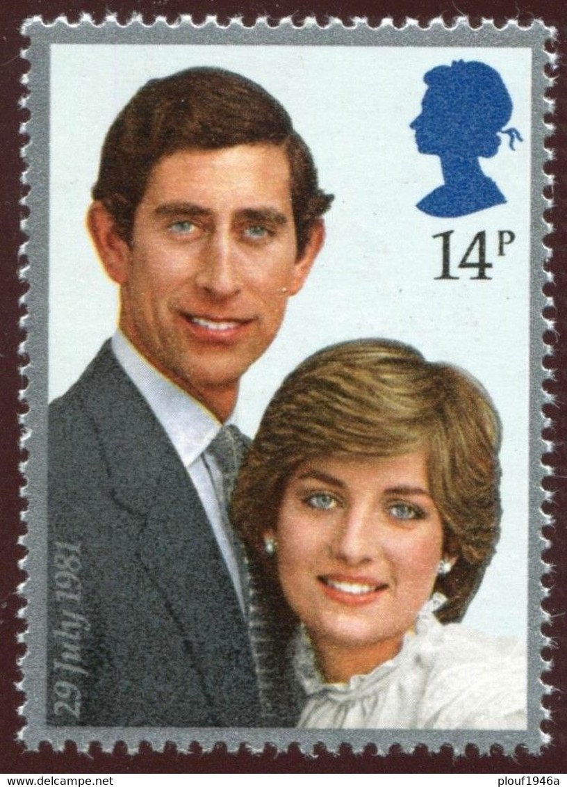 Pays : 200,6 (G-B) Yvert Et Tellier N° :  1001-1002 (**) NMH [PRINCE CHARLES][LADY DI] - Neufs