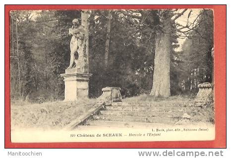 DEP 92 SCEAUX CHATEAU HERCULE A L'ENFANT - Sceaux